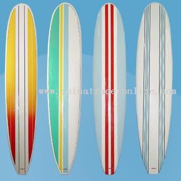 NXB Surf Boards with Fun Stripes